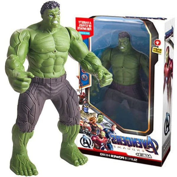 Planet Gates Hulk boxed 17 Cm Children Toys Marvel Anime Figures Spiderman Hulk Action Figure Iron Man Cartoon Kids Toy Christmas Gift Glow Doll Hobbies