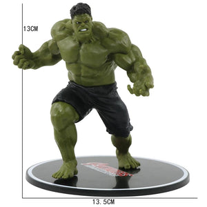 Planet Gates Hulk Superhero Figure SpiderMan Ironman Captain America Hulk War Machine Action Figure Model Toys For Kids Christmas Gift