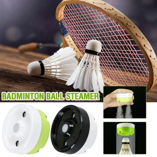 Planet Gates Humidifier Badminton Shuttlecock Steam Air Mini Humidifier Keeps Balls Feather Moisturizing Charging Portability Ball Steamer
