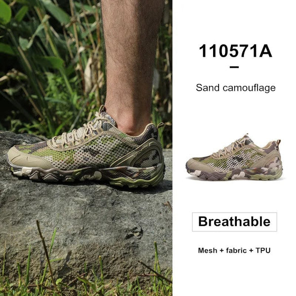 Planet Gates Humtto New Arrival Leather Hiking Shoes Wear-resistant  Outdoor Sport Men Shoes Lace-Up Mens Climbing Trekking Hunting Sneakers