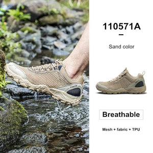 Planet Gates Humtto New Arrival Leather Hiking Shoes Wear-resistant  Outdoor Sport Men Shoes Lace-Up Mens Climbing Trekking Hunting Sneakers