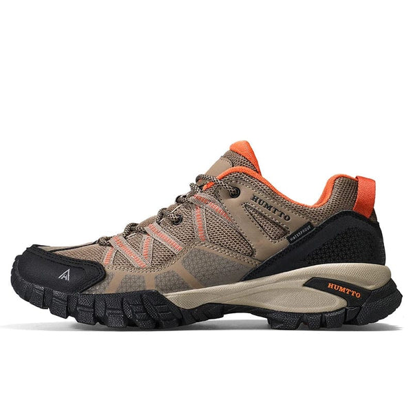 Planet Gates HUMTTO New Arrival Mens Hiking Shoes Breathable Lace Up Trekking Boots Male Cushioning Ourdoor Climbing Tourism Sneakers for Men