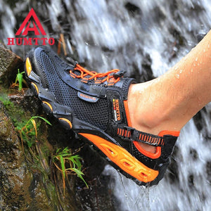 Planet Gates HUMTTO Summer Hiking Shoes for Men Outdoor Trekking Sneakers Women Climbing Sport Walking Mens Female Shoes Water Beach Sandals