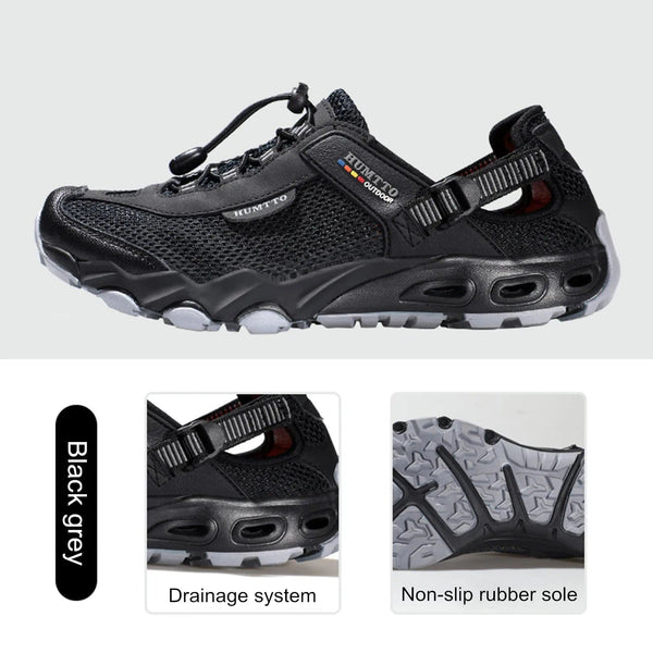 Planet Gates HUMTTO Summer Hiking Shoes for Men Outdoor Trekking Sneakers Women Climbing Sport Walking Mens Female Shoes Water Beach Sandals