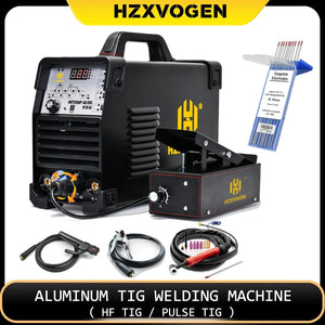 Planet Gates HVT250P ACDC / 220V-145A / canada HZXVOGEN Aluminum AC/DC Pulse Tig 4 in 1 Welding Machine HVT250P MMA ARC Stick Welder IGBT Inverter HF TIG 2T 4T Soldador