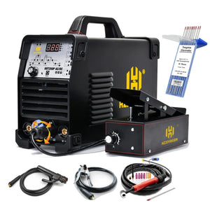 Planet Gates HVT250P ACDC / 220V-145A / canada HZXVOGEN Aluminum AC/DC Pulse Tig 4 in 1 Welding Machine HVT250P MMA ARC Stick Welder IGBT Inverter HF TIG 2T 4T Soldador