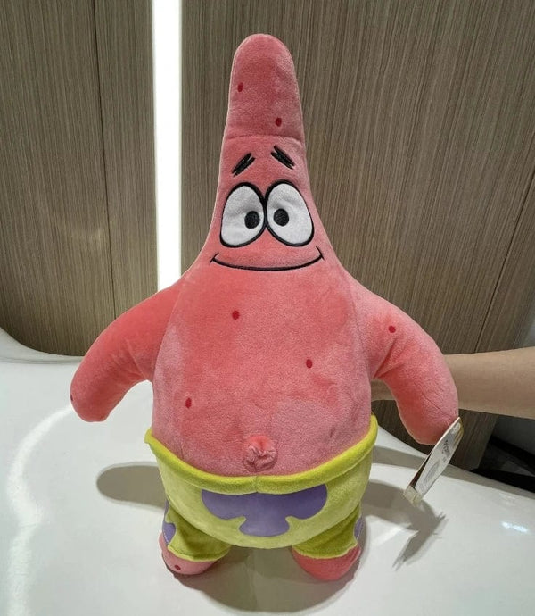 Planet Gates HWGB133-38CM Genuine Anime Spongebob Squarepants Patrick Star Squidward Eugene H. Krabs Gary Kawaii Cartoon Stuffed Plush Toys Birthday Gift