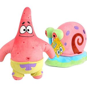 Planet Gates HWGB133-HWGB131 22-40Cm 100% Genuine Spongebob Patrick Star Kawaii Cartoon Animal Plush Toy Stuffed Doll Cartoon Soft Kids Toys Birthday Gift