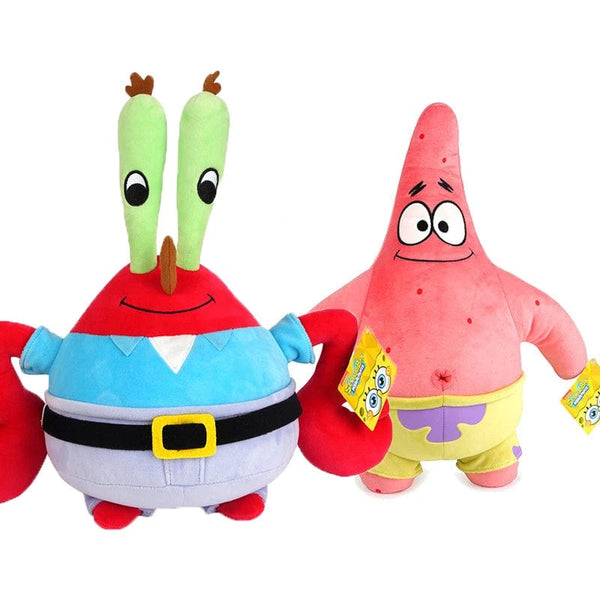 Planet Gates HWGB133-HWGB135 22-40Cm 100% Genuine Spongebob Patrick Star Kawaii Cartoon Animal Plush Toy Stuffed Doll Cartoon Soft Kids Toys Birthday Gift