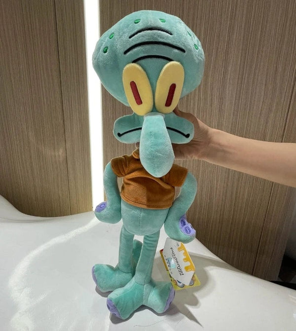 Planet Gates HWGB134-40CM Genuine Anime Spongebob Squarepants Patrick Star Squidward Eugene H. Krabs Gary Kawaii Cartoon Stuffed Plush Toys Birthday Gift