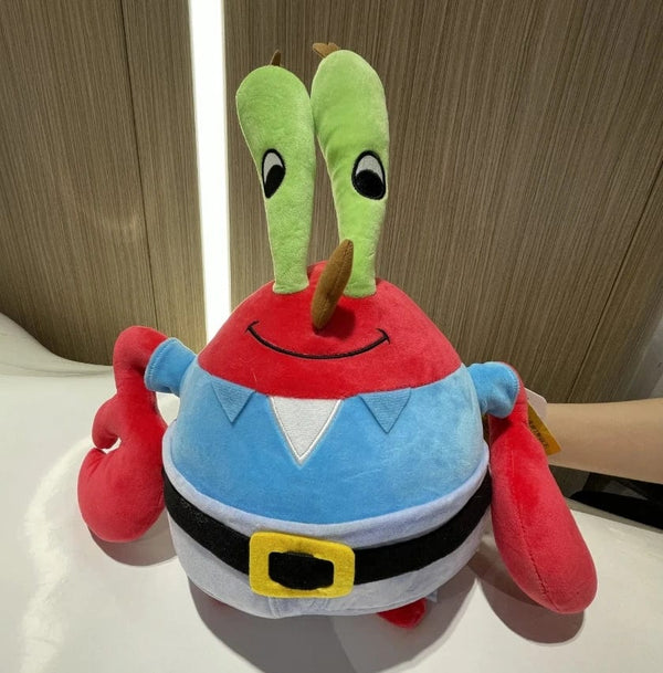 Planet Gates HWGB135-38CM Genuine Anime Spongebob Squarepants Patrick Star Squidward Eugene H. Krabs Gary Kawaii Cartoon Stuffed Plush Toys Birthday Gift