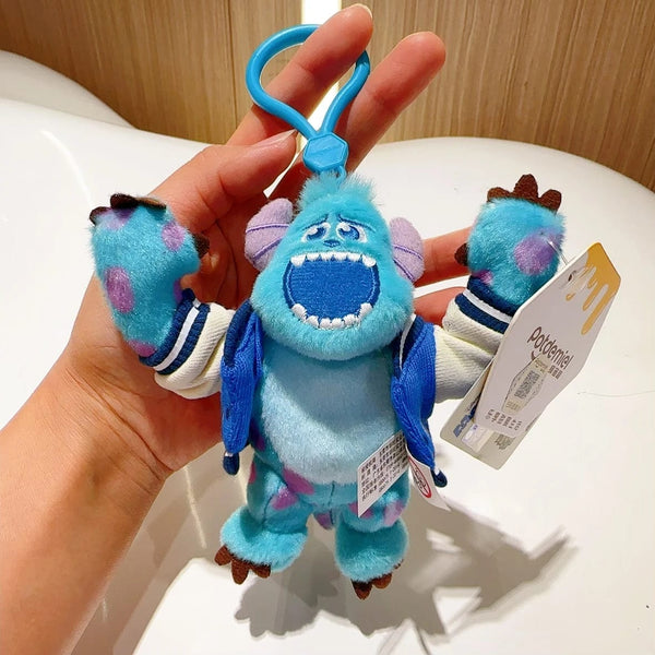 Planet Gates HWJD2562-11cm Original Disney Toy Story Stitch Kawaii Winnie Lotso Plush Doll Cartoon Stuffed Anime Keychain Pendant Strap Toys Gift For Kids