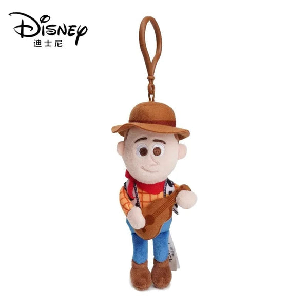 Planet Gates HWJD3747-11cm Original Disney Toy Story Stitch Kawaii Winnie Lotso Plush Doll Cartoon Stuffed Anime Keychain Pendant Strap Toys Gift For Kids