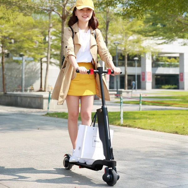 Planet Gates HX X6 Folding Electric Scooter Two Wheel Electric Scooters Mini Protable Backpack E-Scooter Electric Bike Ebike