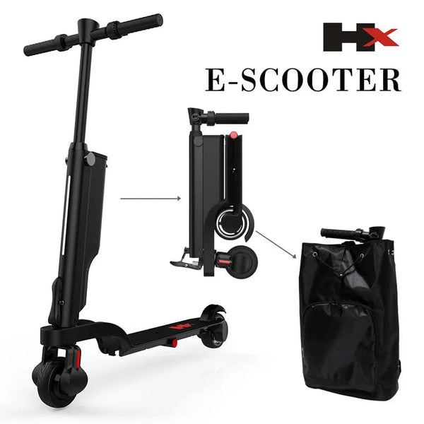 Planet Gates HX X6 Folding Electric Scooter Two Wheel Electric Scooters Mini Protable Backpack E-Scooter Electric Bike Ebike