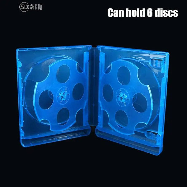 Planet Gates I CD Case CD Storage Box 1Pc Blu-ray Replacement Game Cases Protective Box For PS4 PS5 CD DVD Discs Storage Bracket Box