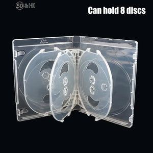 Planet Gates I CD Case CD Storage Box 1Pc Blu-ray Replacement Game Cases Protective Box For PS4 PS5 CD DVD Discs Storage Bracket Box