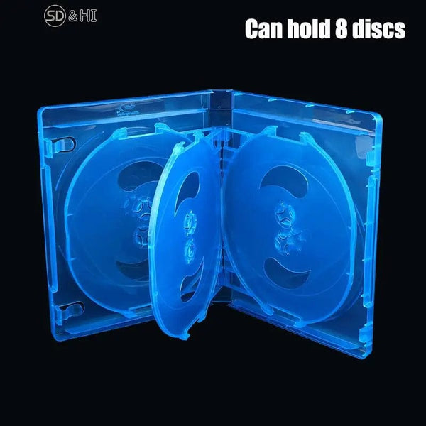 Planet Gates I CD Case CD Storage Box 1Pc Blu-ray Replacement Game Cases Protective Box For PS4 PS5 CD DVD Discs Storage Bracket Box