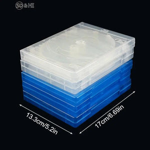 Planet Gates I CD Case CD Storage Box 1Pc Blu-ray Replacement Game Cases Protective Box For PS4 PS5 CD DVD Discs Storage Bracket Box
