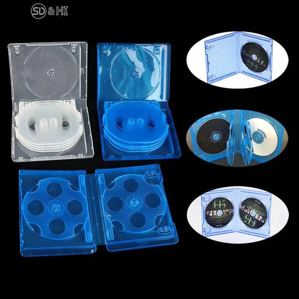 Planet Gates I CD Case CD Storage Box 1Pc Blu-ray Replacement Game Cases Protective Box For PS4 PS5 CD DVD Discs Storage Bracket Box