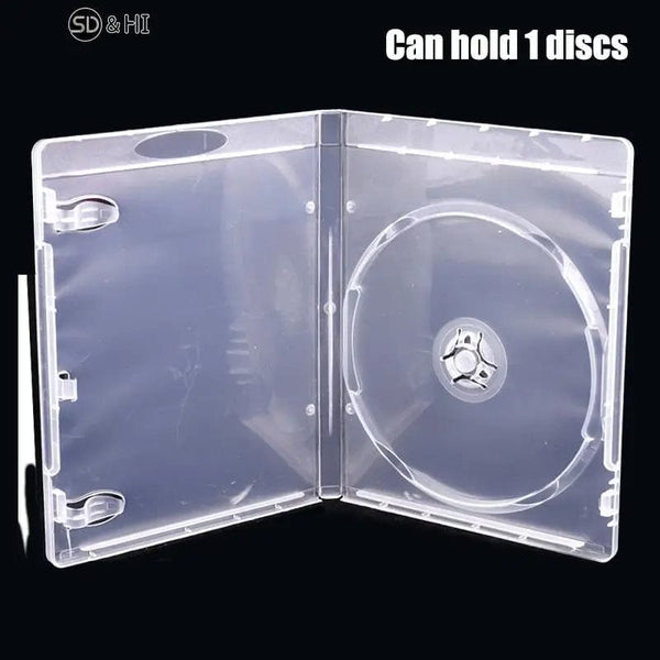 Planet Gates I CD Case CD Storage Box 1Pc Blu-ray Replacement Game Cases Protective Box For PS4 PS5 CD DVD Discs Storage Bracket Box