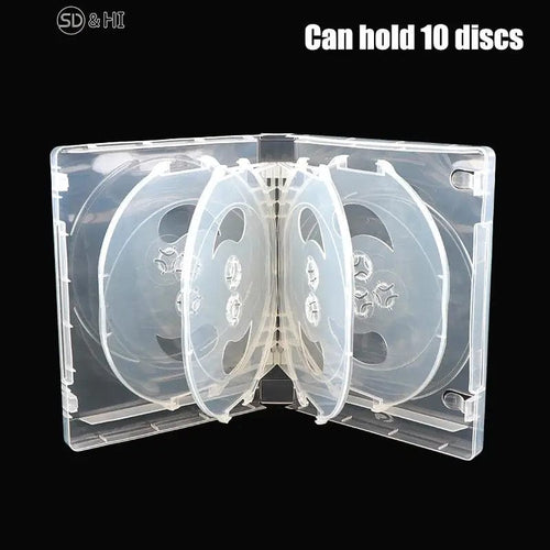 Planet Gates I CD Case CD Storage Box 1Pc Blu-ray Replacement Game Cases Protective Box For PS4 PS5 CD DVD Discs Storage Bracket Box