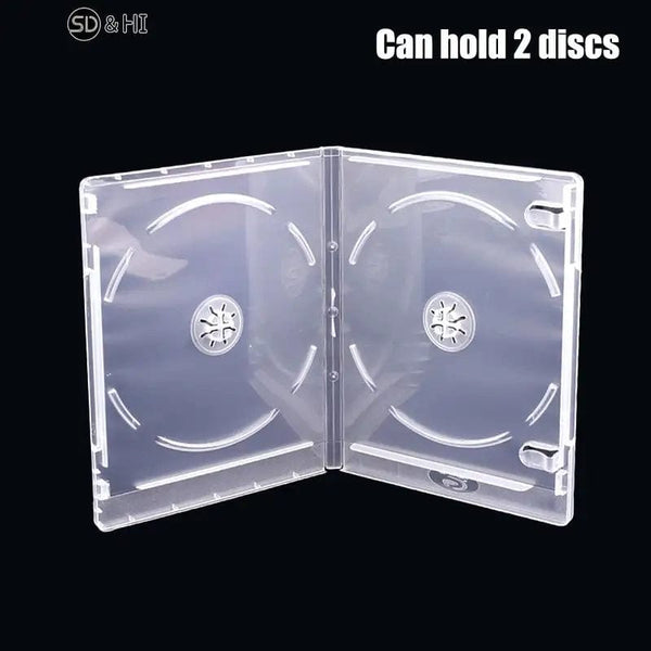 Planet Gates I CD Case CD Storage Box 1Pc Blu-ray Replacement Game Cases Protective Box For PS4 PS5 CD DVD Discs Storage Bracket Box