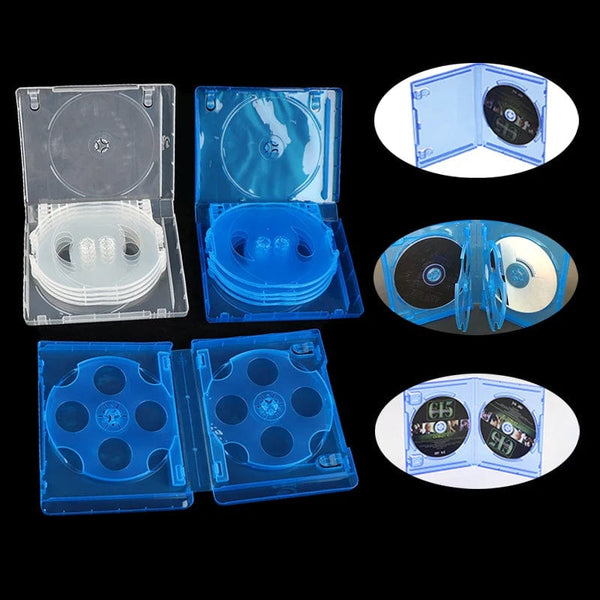 Planet Gates I CD Case CD Storage Box 1Pc Blu-ray Replacement Game Cases Protective Box For PS4 PS5 CD DVD Discs Storage Bracket Box