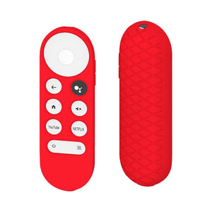Planet Gates I NEWEST Non-slip Soft Silicone Case For Chromecast Remote Control Protective Cover Shell for Google TV 2020 Voice Remote Control