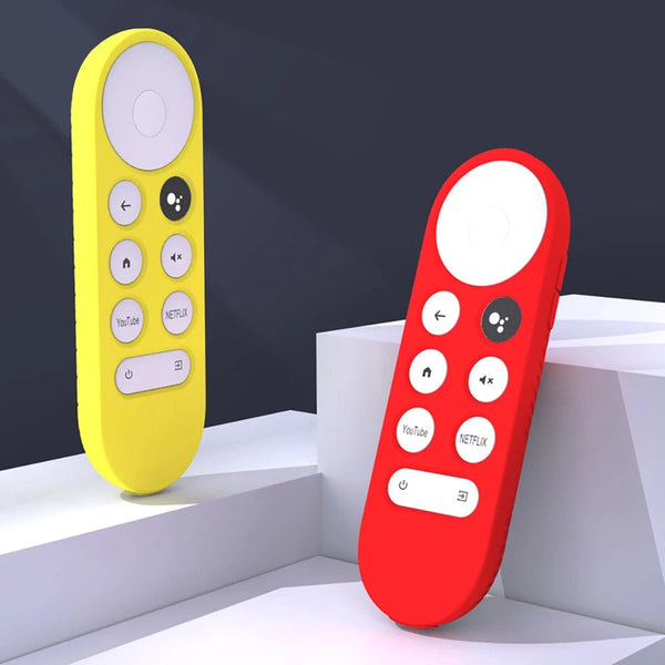 Planet Gates I NEWEST Non-slip Soft Silicone Case For Chromecast Remote Control Protective Cover Shell for Google TV 2020 Voice Remote Control