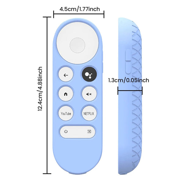 Planet Gates I NEWEST Non-slip Soft Silicone Case For Chromecast Remote Control Protective Cover Shell for Google TV 2020 Voice Remote Control