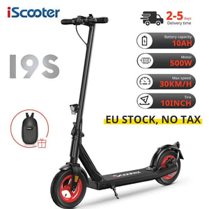 Planet Gates I9S Smart Electric Scooter iScooter i9S IX3 800W Motor 48V 10AH Aluminum battery 10inch Tire E-scooter Phone APP Electric Scooters