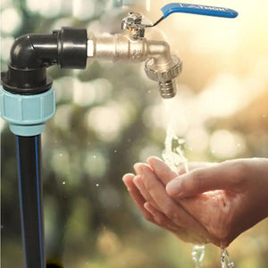 Planet Gates IBC Gooseneck 3/4 Inch IBC Tank Adaptor with Outlet Valve 3/4 Inch Gooseneck 2 Way Brass Tap Fitting ibc cuve 1000l accessoires