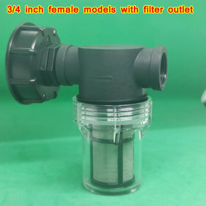 Planet Gates IBC Gooseneck 3/4 Inch IBC Tank Adaptor with Outlet Valve 3/4 Inch Gooseneck 2 Way Brass Tap Fitting ibc cuve 1000l accessoires