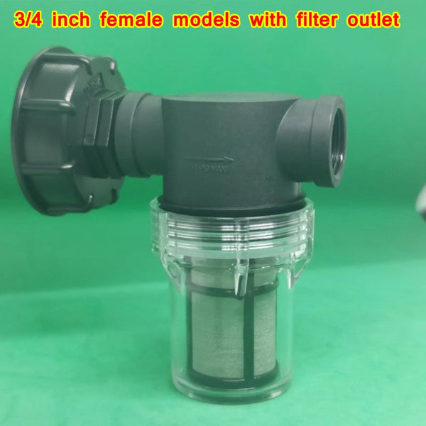 Planet Gates IBC Gooseneck 3/4 Inch IBC Tank Adaptor with Outlet Valve 3/4 Inch Gooseneck 2 Way Brass Tap Fitting ibc cuve 1000l accessoires