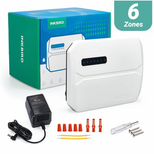 Planet Gates ICC-600-WIFI / Russian Federation INKBIRD 6 OR 8 Zones EU Types of WIFI Sprinkler Controller Used to Intelligent Irrigation for Watering With Seasonal Adjustment