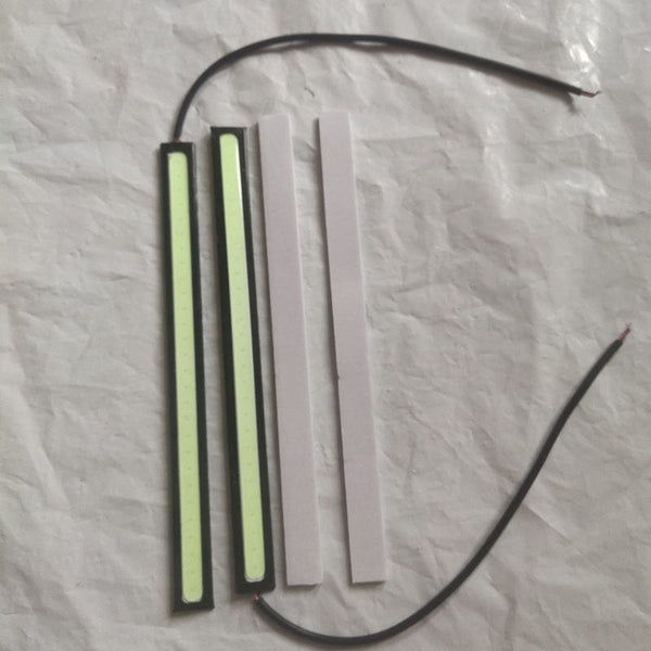 Planet Gates Ice Blue / 2pcs 2pcs/set New COB Car Daytime Running Light Universal 17cm/6.69in Car DRL LED Strip Light External Light Car DRL Light