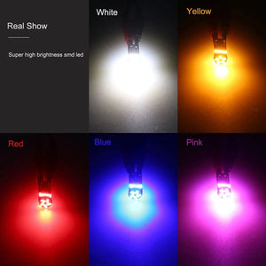 Planet Gates Ice Blue / 2PCS ANMINGPU 2/10PCS Led W5W T10 Car Led Signal Lamp 501 194 Bulbs 4014SMD Clearance Lights Reading Lights Interior lights 6000K 12V