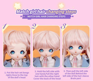Planet Gates ICY DBS 1/4 Dream Fairy Doll Match Girl Mechanical Joint Body Sailor suit cute doll 16 Inch Ball Full Set 40cm SD