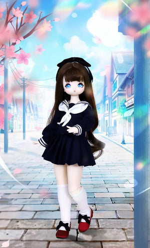 Planet Gates ICY DBS 1/4 Dream Fairy Doll Match Girl Mechanical Joint Body Sailor suit cute doll 16 Inch Ball Full Set 40cm SD