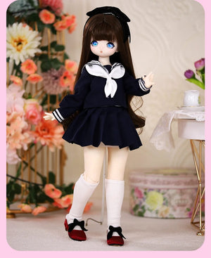 Planet Gates ICY DBS 1/4 Dream Fairy Doll Match Girl Mechanical Joint Body Sailor suit cute doll 16 Inch Ball Full Set 40cm SD