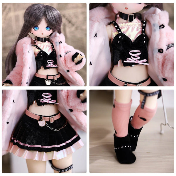 Planet Gates ICY DBS 1/4 Dream Fairy Doll Match Girl Mechanical Joint Body Sailor suit cute doll 16 Inch Ball Full Set 40cm SD