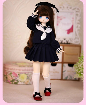 Planet Gates ICY DBS 1/4 Dream Fairy Doll Match Girl Mechanical Joint Body Sailor suit cute doll 16 Inch Ball Full Set 40cm SD