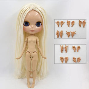 Planet Gates ICY DBS Blyth Doll 1/6 bjd toy joint body tan skin doll 30cm shiny face for DIY custom doll