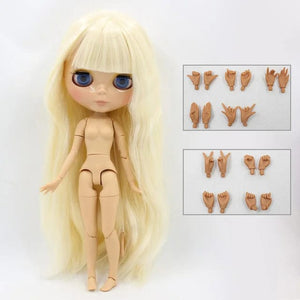 Planet Gates ICY DBS Blyth Doll 1/6 bjd toy joint body tan skin doll 30cm shiny face for DIY custom doll