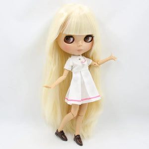 Planet Gates ICY DBS Blyth Doll 1/6 bjd toy joint body tan skin doll 30cm shiny face for DIY custom doll