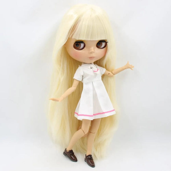 Planet Gates ICY DBS Blyth Doll 1/6 bjd toy joint body tan skin doll 30cm shiny face for DIY custom doll