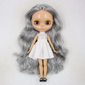 Planet Gates ICY DBS Blyth Doll 1/6 bjd toy joint body tan skin doll 30cm shiny face for DIY custom doll