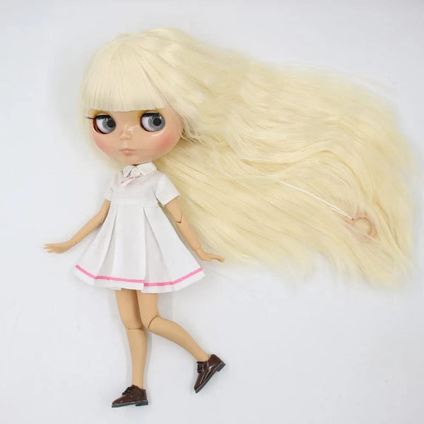 Planet Gates ICY DBS Blyth Doll 1/6 bjd toy joint body tan skin doll 30cm shiny face for DIY custom doll