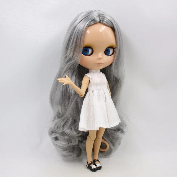 Planet Gates ICY DBS Blyth Doll 1/6 bjd toy joint body tan skin doll 30cm shiny face for DIY custom doll